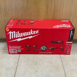 MILWAUKEE 2696-26 M18 6-TOOL COMBO KIT.