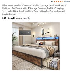 New bed frame - Queen IN BOX