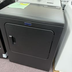 Maytag Pet Pro 7-cu ft Steam Cycle Electric Dryer (Volcano Black)