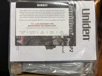 Uniden BCD996P2 Digital Mobile Trunk Tracker V scanner