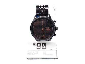 Talley & Time Black Regular Watch