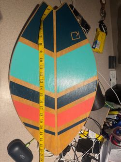 Kahuna Balance Board small 24 inches x 13 inches surfing skateboarding improve balance