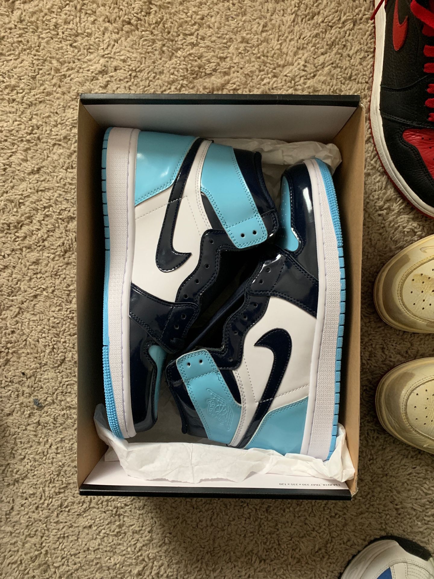 Air Jordan 1 unc blue chill Size 10