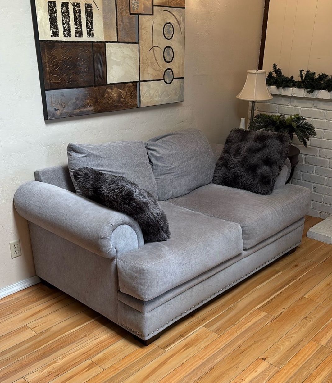 Grey Couch 