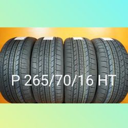 4 New Tires  265/70/16  $ 480  Llantas Nuevas
