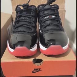 100% authentic Brand New 2025 Air Jordan 11 Low BRED