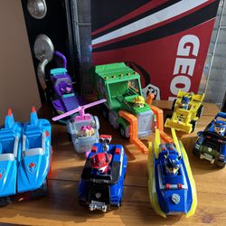Paw Patrol Mighty Twins Power Split Vehicle and More