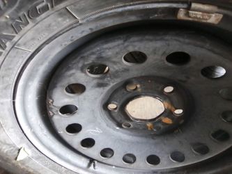 Brand new!!! GOOD YEAR SPARE TIRE AND RIM CAME OUT OF GMC DENALI