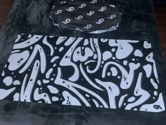 Stormtrooper Black And White Mousepad 48x24