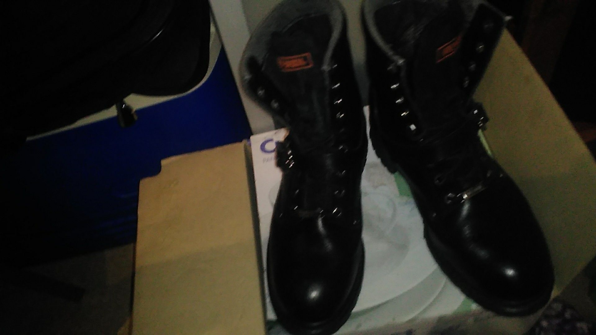 Harley Davidson boots size 9