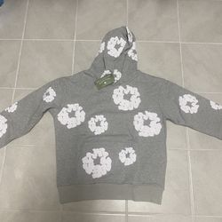 Medium Grey Denim Tears Hoodie