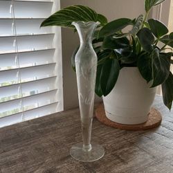 Princess House Rose Flower Vase 