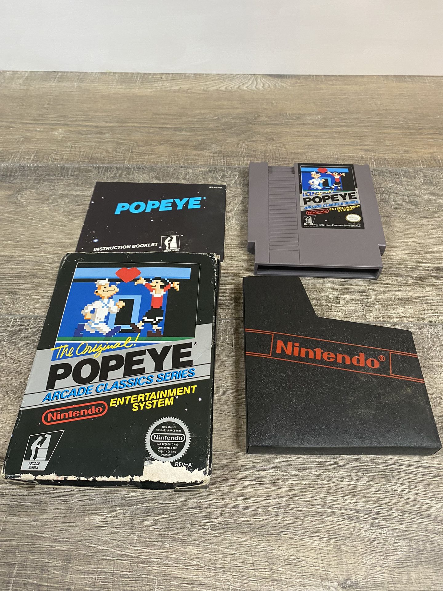 Popeye Arcade Classic Series For The Nintendo NES