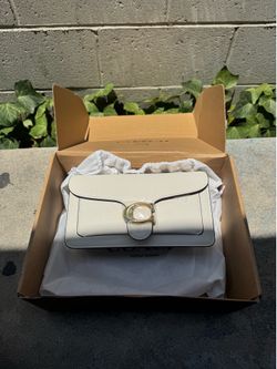 🤍 Coach Tabby Blanca Nueva con Dust Bag 🤍