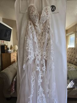 Essence of Australia, fit and flare, plunging neckline
