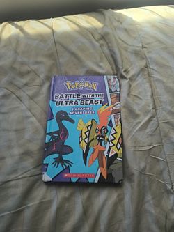 Pokémon Battle with the Ultra Beast Graphic Novel Book (Scholastic) Used