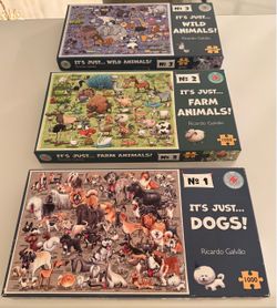 It's Just... 1000-Piece Puzzle Set of 3
