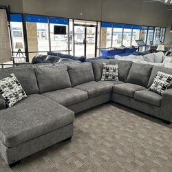 New Grey Sectional