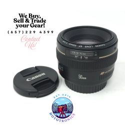 Canon EF 50mm f/1.4 USM Lens