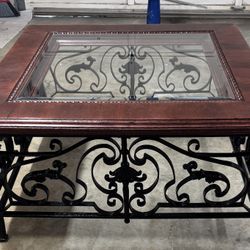 Large Hekman Refinished Coffee Table