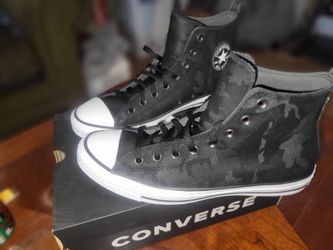 Size 11½ mens black shadow camouflage Converse All-Stars. $35
