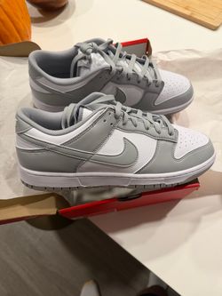 Nike Dunk Low Retro White Grey Sneakers