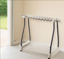 Gardening tools rack