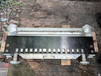 This is a vintage Stanley dovetail jig,