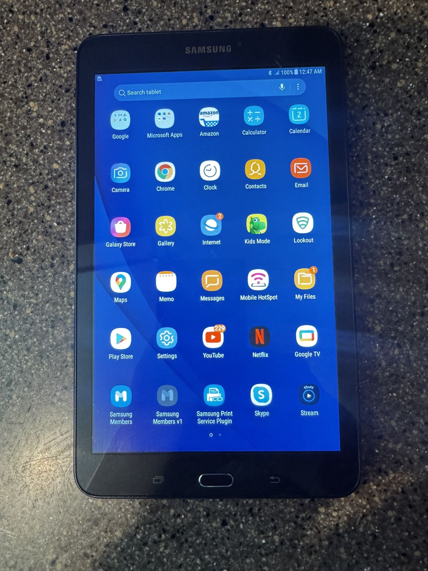Samsung Tablet