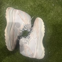 Salt color way yeezy boots