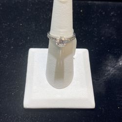 Platinum Setting  1.09ct (VS1) (EGL USA)