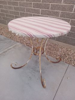 Vintage French Bistro table and / or outdoor patio  Table 