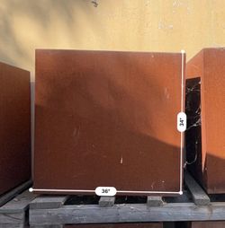Metal Rusting look Planter