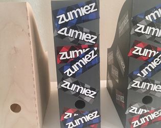 IKEA KNUFF Wooden File Storage Boxes