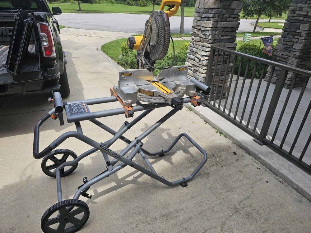 Table Saw & Miter Saw