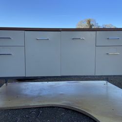Vintage Mid Century Modern Credenza 