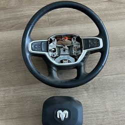 19-21 Ram Dually Steering Wheel W/ Airbag 