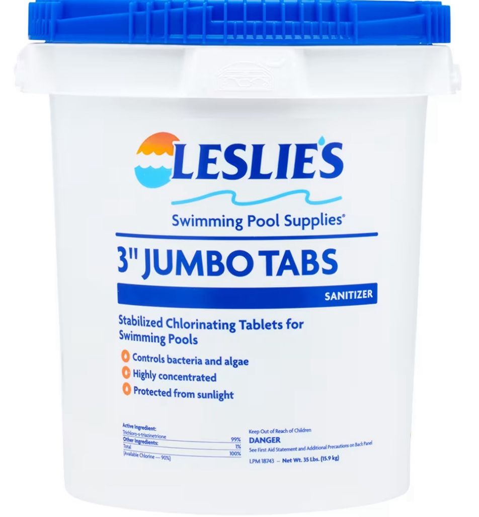 Leslie’s 3 Inch Pool Chlorine Tablets Chemicals