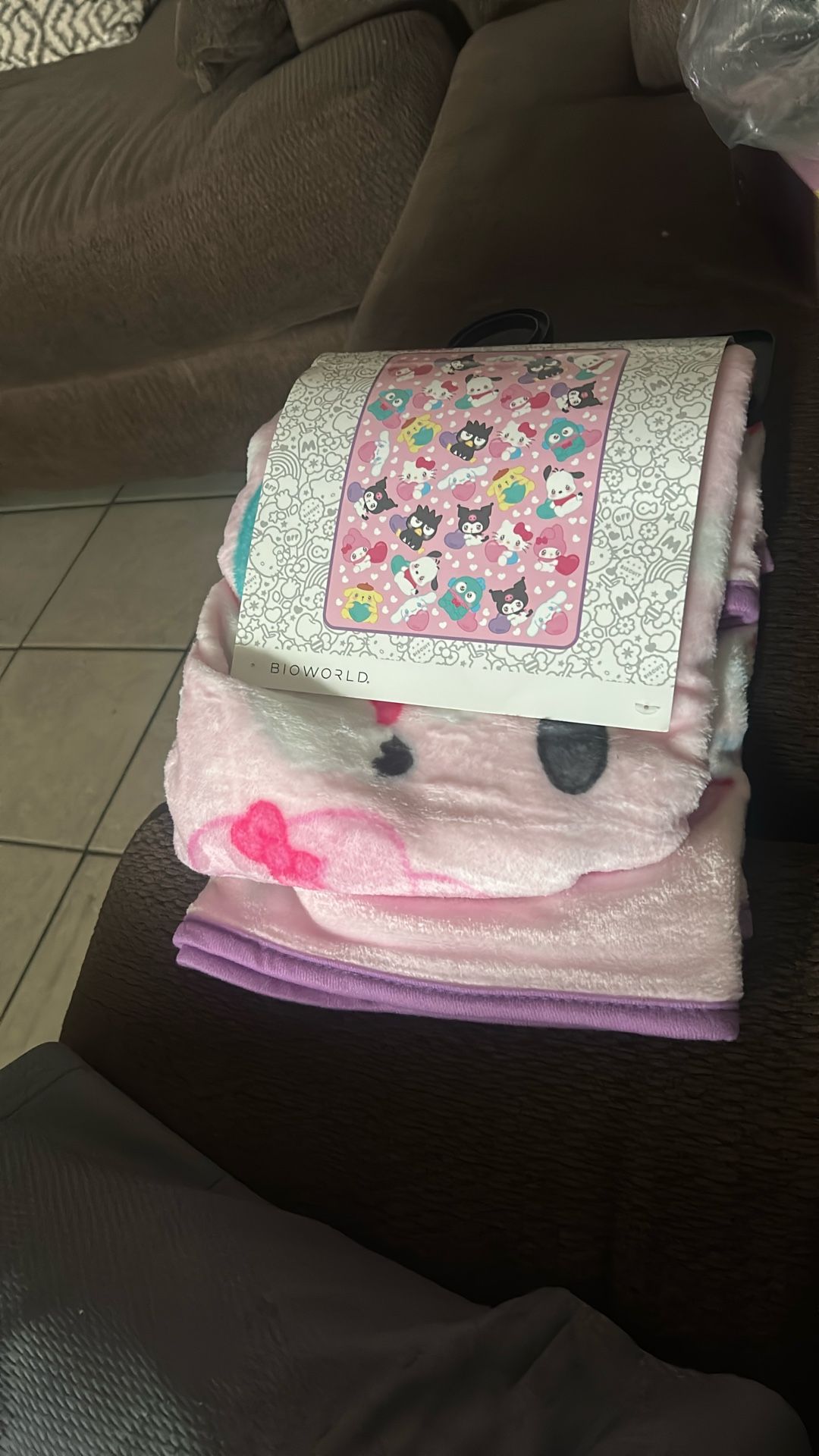 Brand New Hello Kitty Blanket