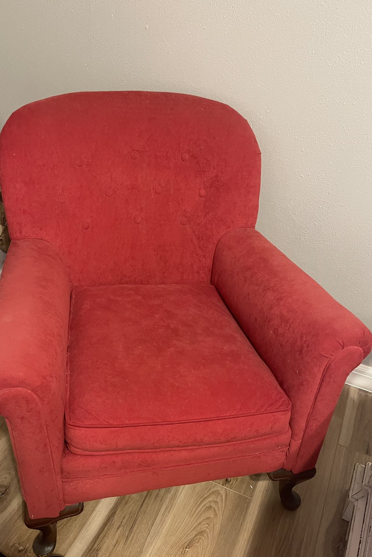 Adorable Antique Red Chair