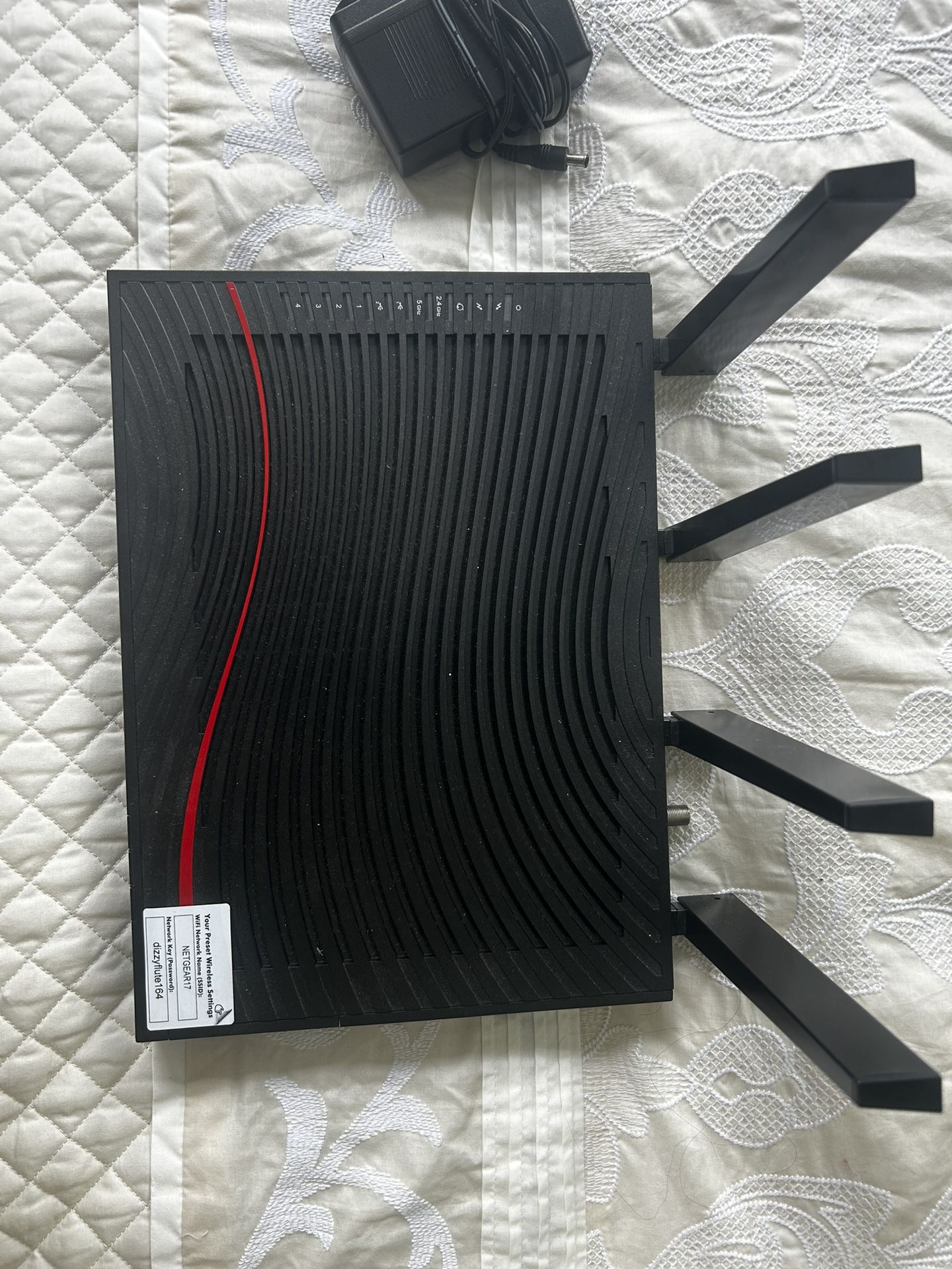 High speed internet modem router