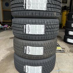 (4) - 245/45/18 Radar Dimax AS-8 Tires