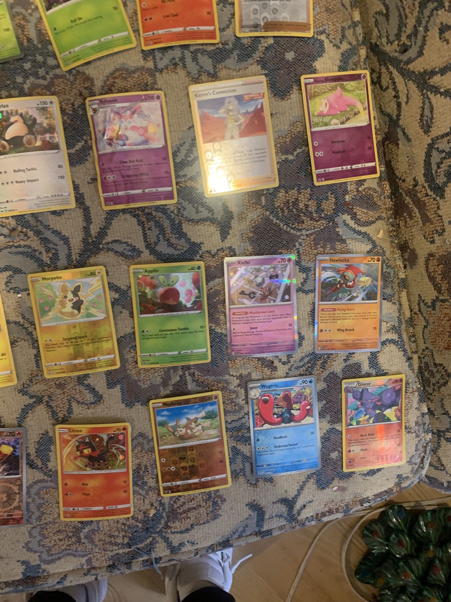 Pokemon Holographic Cards