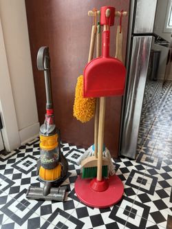 Toddler cleaning Supply Toys - Melissa & Doug And Dyson Vacum