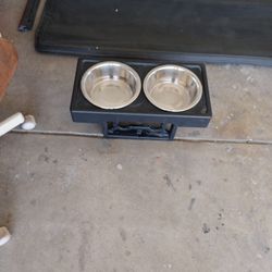 Pet Food And Water Setup