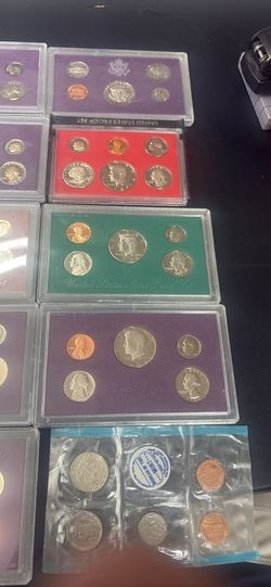 USA. SET MINT. PROOF. SET. COINS. NEWS. $15 Each