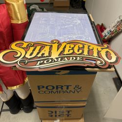 Suavecito pomade Metal Sign 