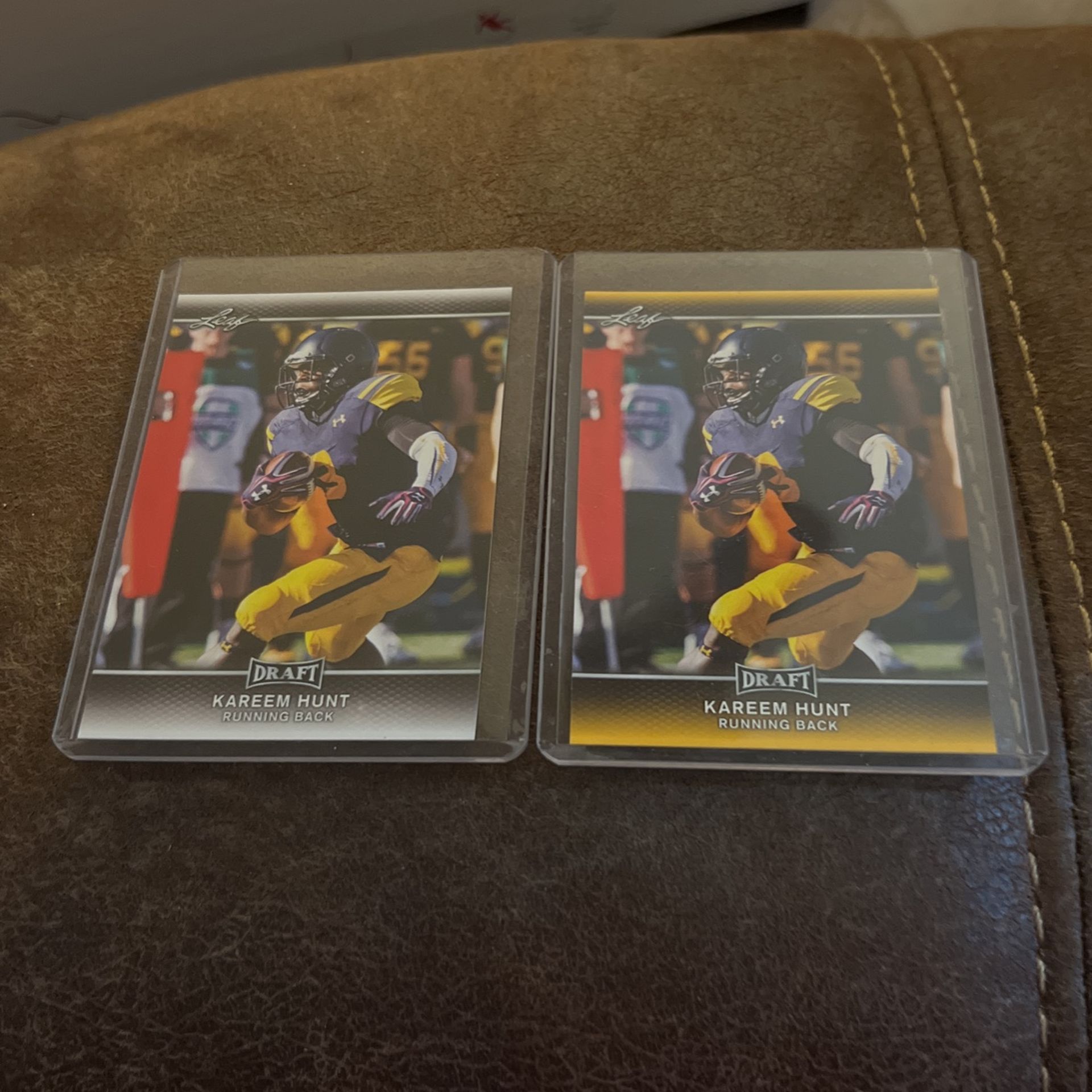 2-Kareem Hunt Rookies Leaf