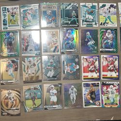 Miami Dolphins Rookie & Vet Color/Insert Lot (38) - Tua, Tyreek, Achane, Waddle