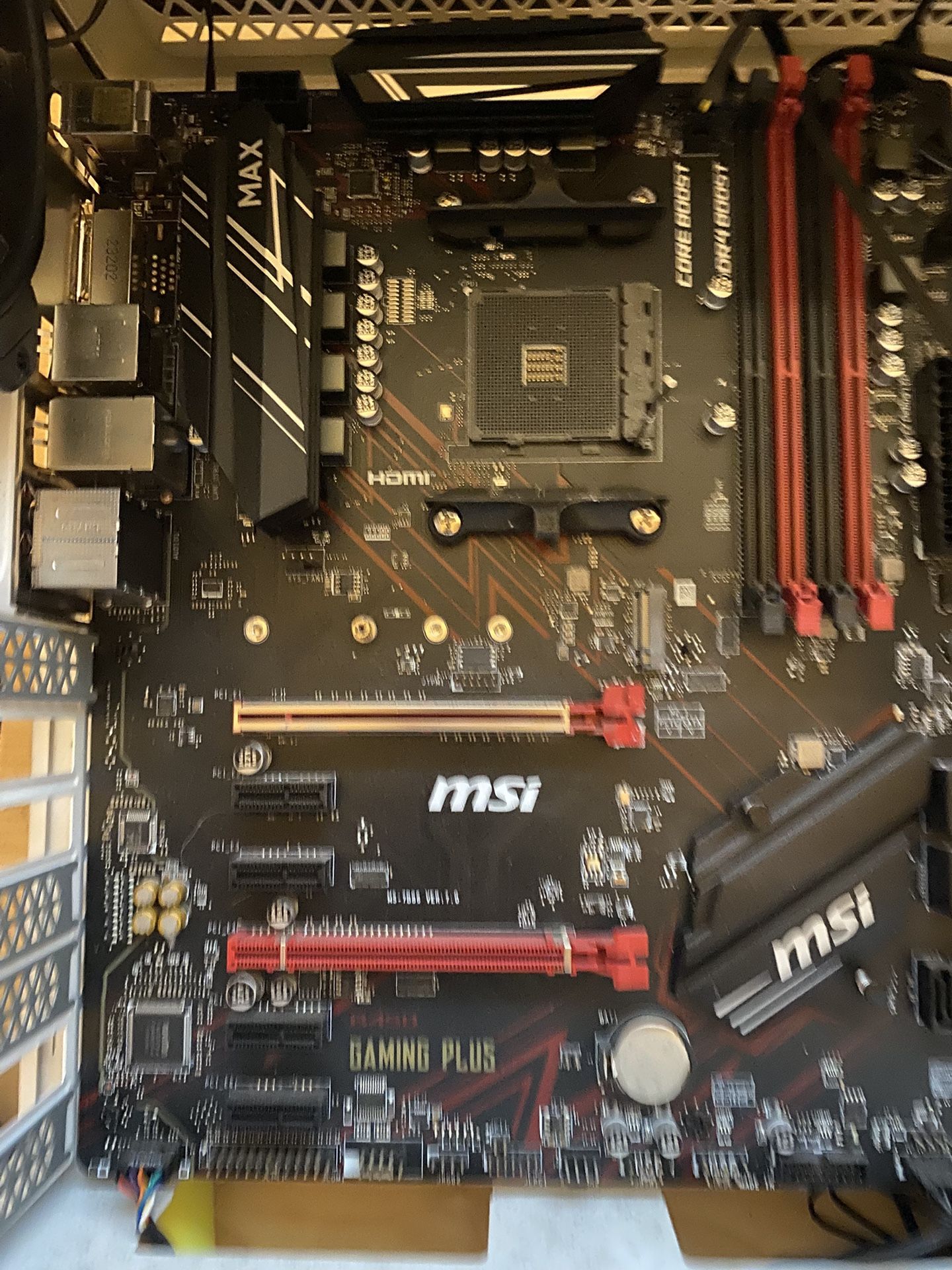 MSI b450 Motherboard Gaming Plus